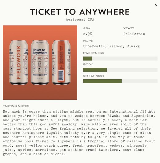 Ticket To Anywhere