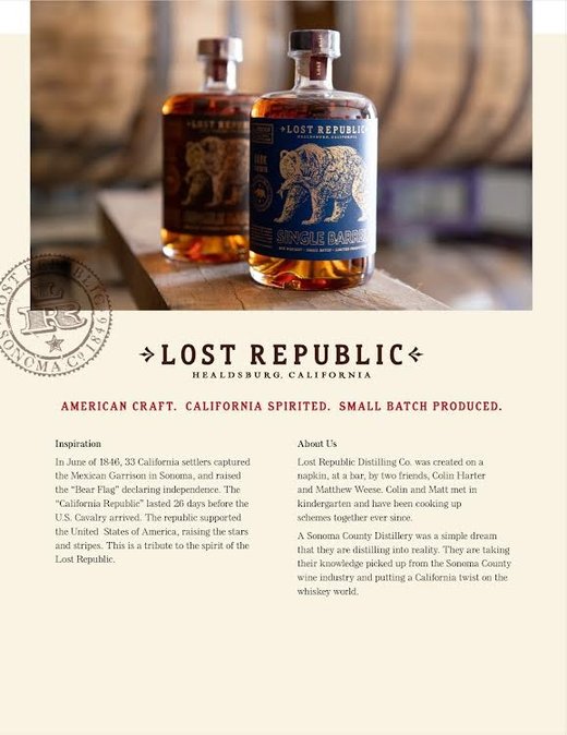 Lost Republic Distilling